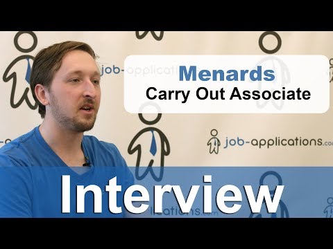 Menards Interview Carry Out Associate