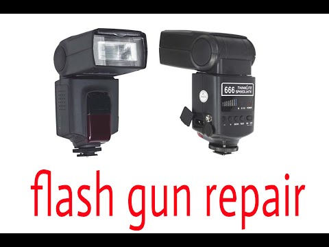 Camera flash gun repair in Hindi