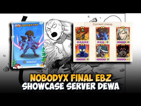 NOBODYX EBZ FINAL!! META DSK + CHITEO | One Punch Man: The Strongest