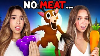 SURVIVING 99 NIGHTS WITHOUT EATING MEAT.. W/ @Kat