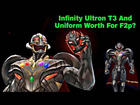 Infinity Ultron Uniform Plus T3 Worth For New Players And F2p? - Marvel Future Fight