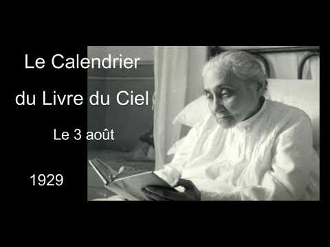 215 - 3 août - Le Calendrier du Livre du Ciel (Luisa Piccarreta)