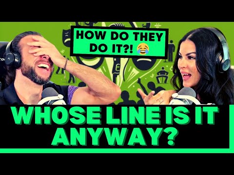 IMPOSSIBLE NOT TO FIND THIS FUNNY! First time reaction 'Whose Line Is It Anyway - Questions Only'!