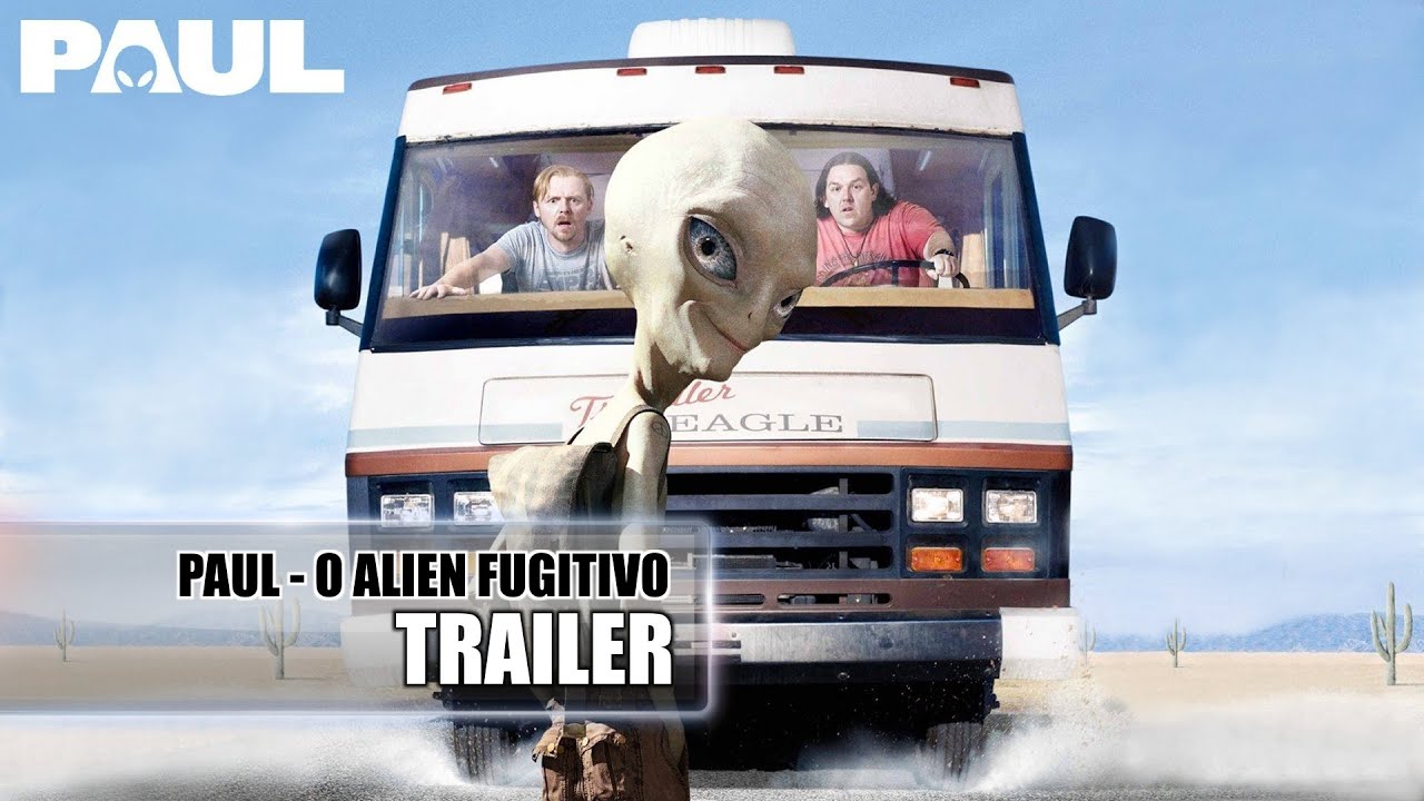 Trailer oficial de Paul - O Alien Fugitivo