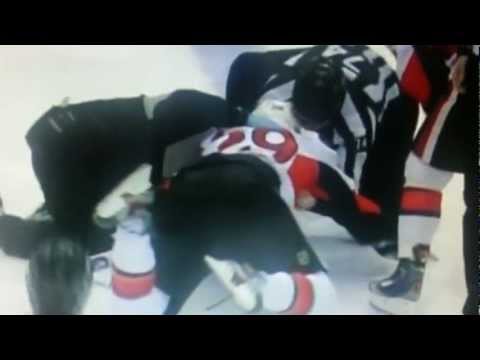 David dziurzynski vs frazer mclaren nhl hockey