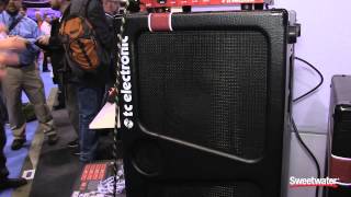 Video thumbnail for TC Electronic K Series Bass Cabinets - Sweetwater at Winter NAMM 2015 by Sweetwater