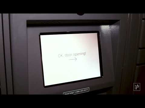 Amazon Hub / Package Room at Echo Park at Perry Crossing Apartments in Plainfield, IN