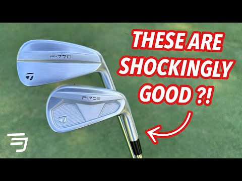WILDLY IMPRESSIVE. | Taylormade P7CB & P770 | Test + Review