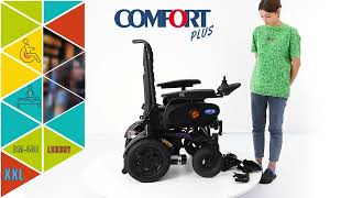 Comfort Plus DM-450 Luxury XXL Akülü Tekerlekli Sandalye