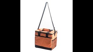 Insulated Restaurant Food Delivery Bag - Orange