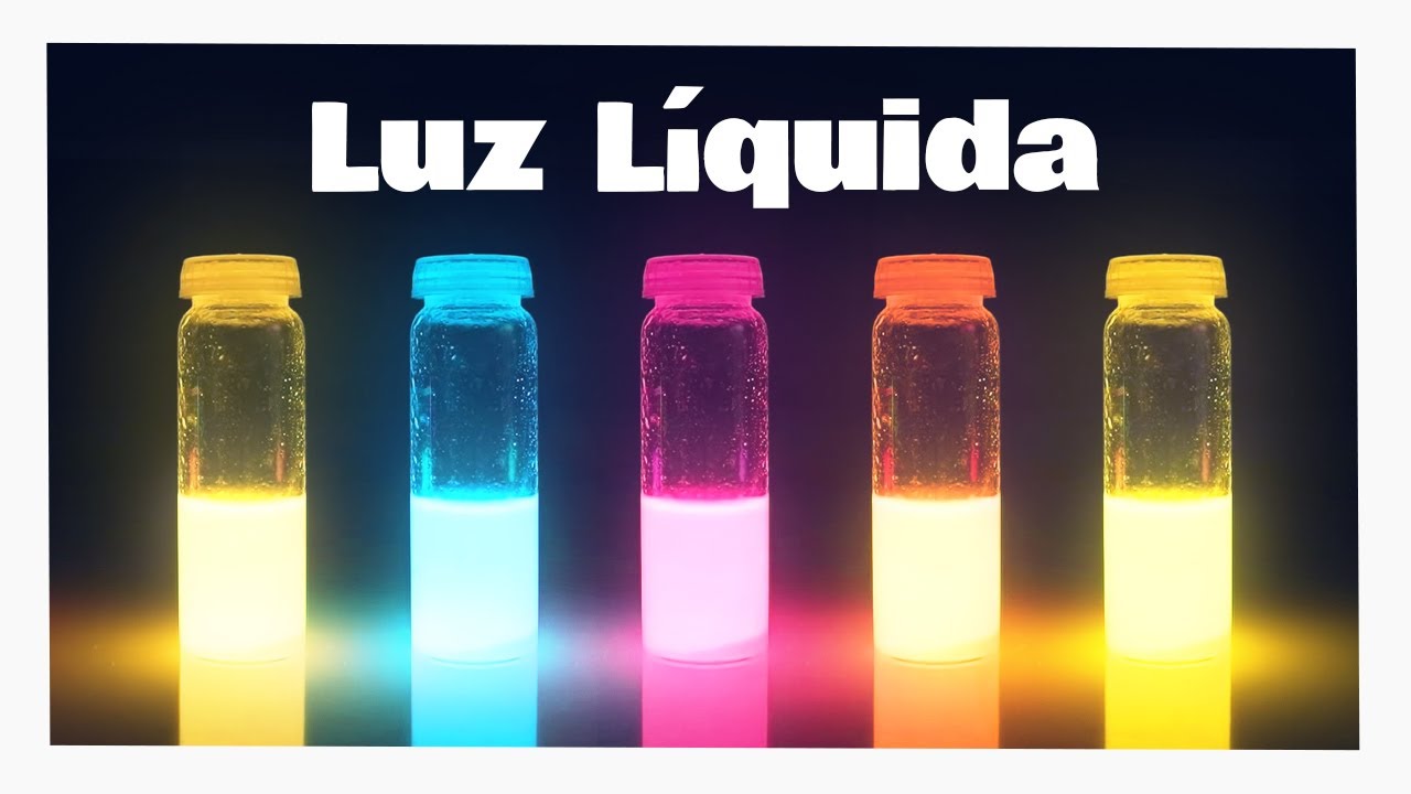 How to make LIQUID LIGHT - Chemiluminiscence reactions
