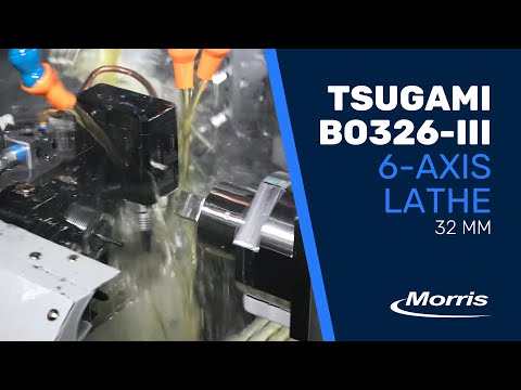 Tsugami B0326-III - 6-Axis CNC Lathe - Morris