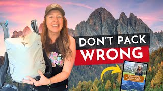 Dolomites Packing: The Essentials You Can't Skip