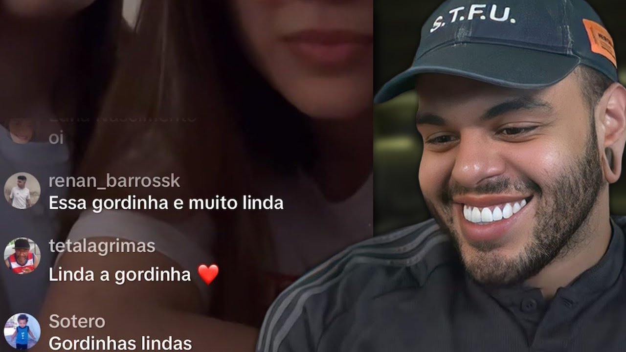 trollando famosas em live
