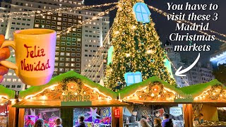 These Are the Top 3 Christmas Markets in Madrid 🎄