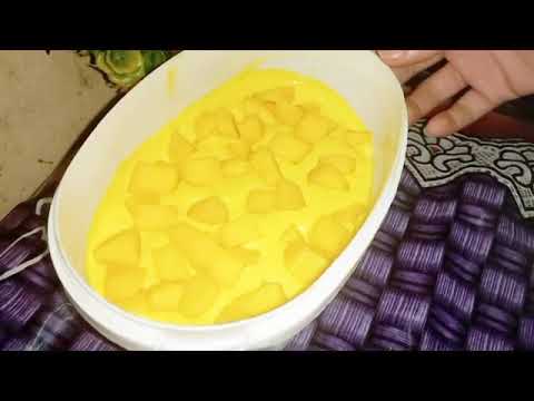 Mango Ice cream Recipe by Cooking With Nosheen | Only 2 Ingredients | Ice cream Recipe
