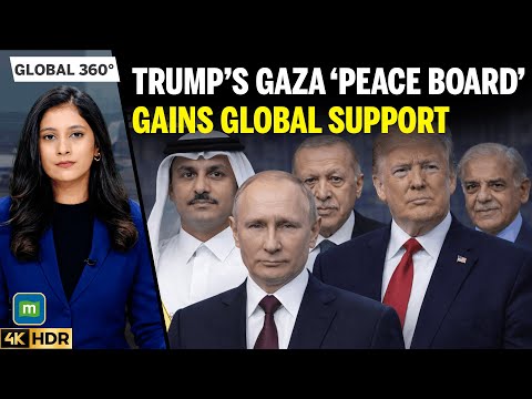 Trump’s Gaza Board of Peace Gains Global Support as Nine Nations and Russia Signal Backing