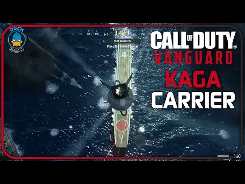Destruction of the KAGA Japanese Aircraft Carrier in Midway -Call of Duty Vanguard