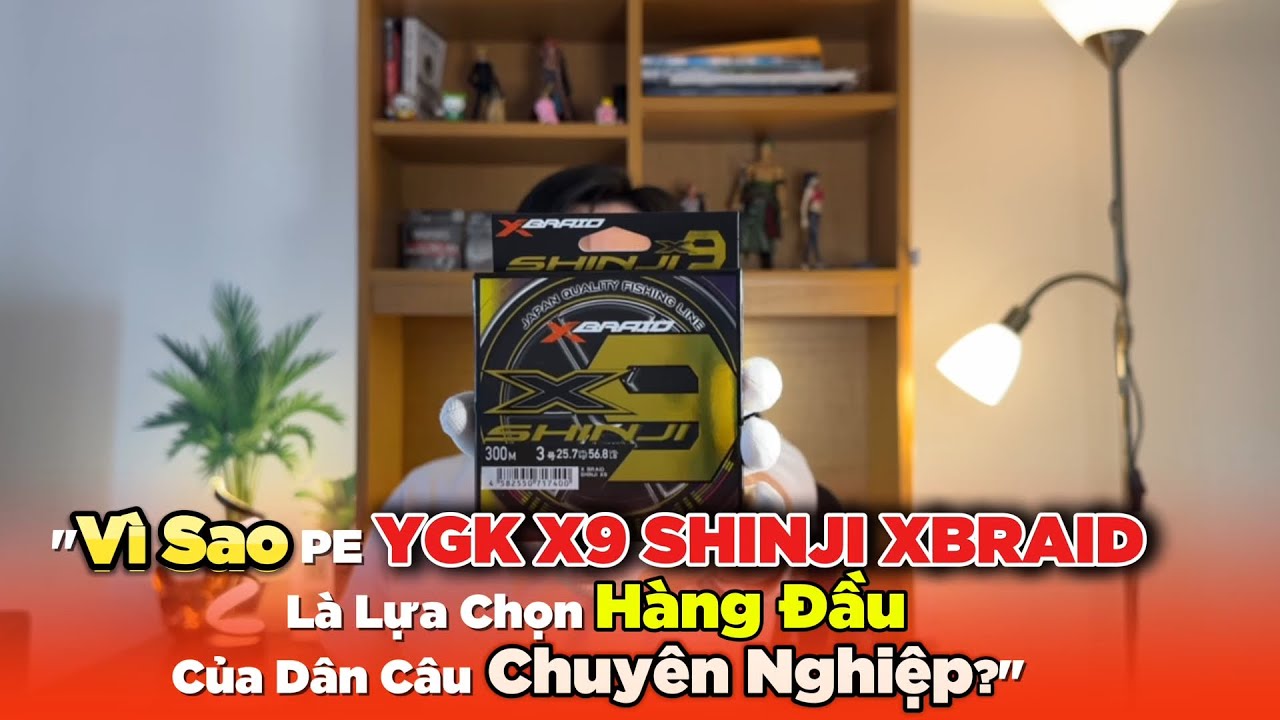YGK SHINJI X9 MADE IN JAPAN JDM
