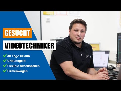 Informationselektroniker bzw. Videotechniker (m/w/d) gesucht! #videotechnik #elektroniker #elektrik