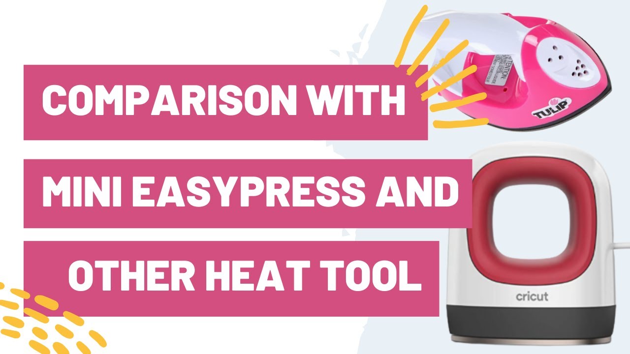 Comparison with Mini EasyPress and other small heat Tool