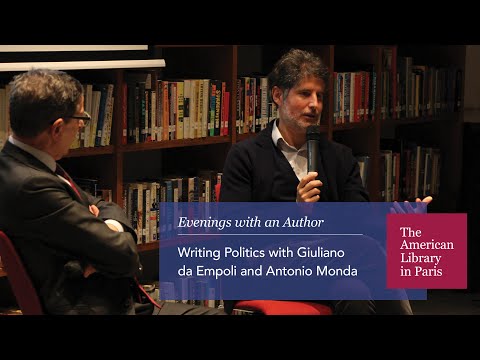 Writing Politics with Giuliano da Empoli and Antonio Monda
