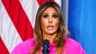 Melania Delivers Anti-Bullying Speech...With Zero Sense Of Irony