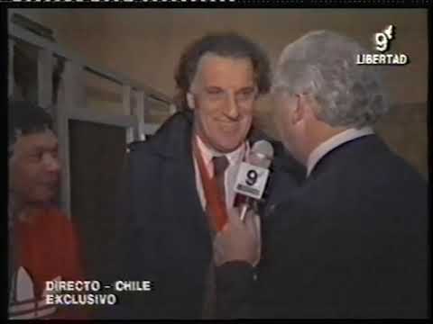Canal 9 Libertad - Nota a Alfio "Coco" Basile despues de la final de la Copa America 91 - 21/07/1991