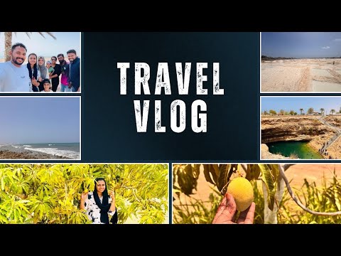 Oman Trip With Friends❤️ II Quriyat II Salt Pans II Pebble beach 🏖️ II Bimmah Sink hole