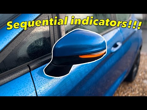 Installing sequential indicators on my MK8 Ford Fiesta!!!