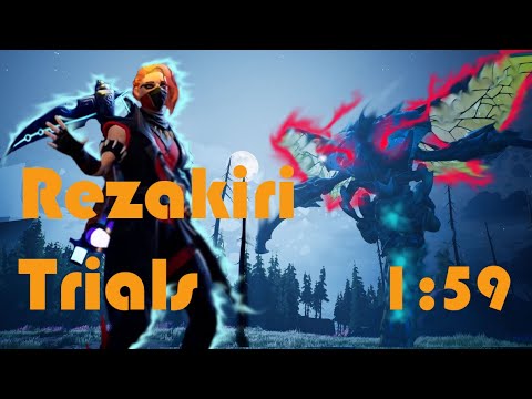Dauntless - Rezakiri trials Chain blades (solo) 1:59