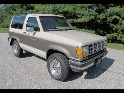 1989 Ford Bronco II XLT 4X4