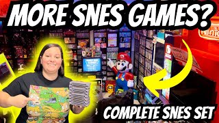 Going For A Complete Super Nintendo (SNES) Set of Video Games! UPDATE!
