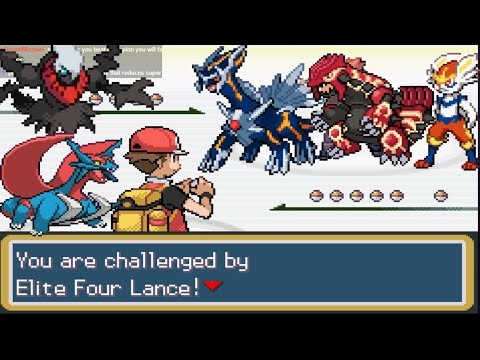 YOU WONT BELIEVE THIS ELITE 4 Pokemon Radical Red Blind Nuzlocke