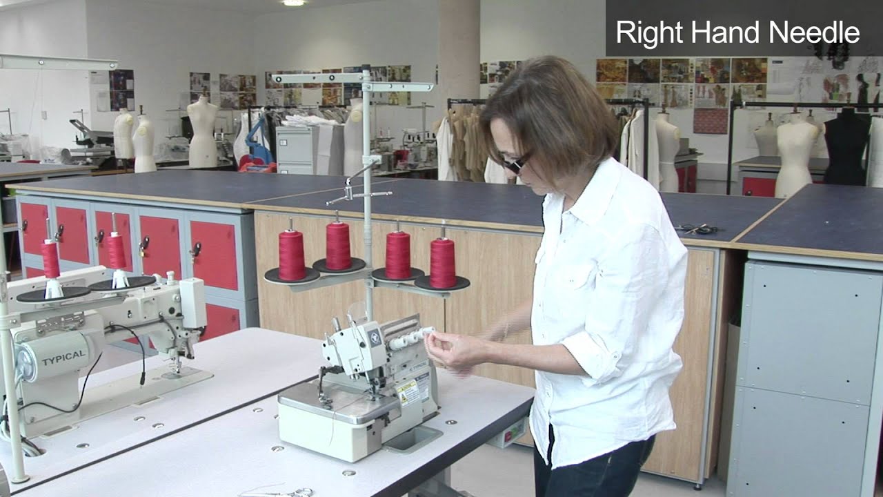 Threading the Overlock Machine