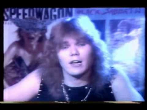 Anders Tengner om hårdrock och satanism, från Norrsken, SVT, 1984