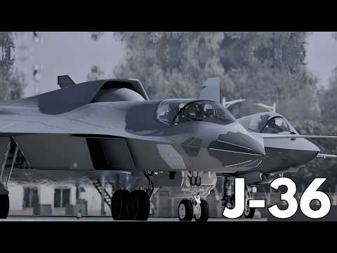 J-36: China's 6th Generation Stealth Fighter Jet Threatens Air Dominance