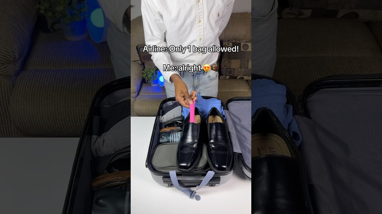 This travel suitcase is a game changer for every traveler 😍#travel #travelhacks