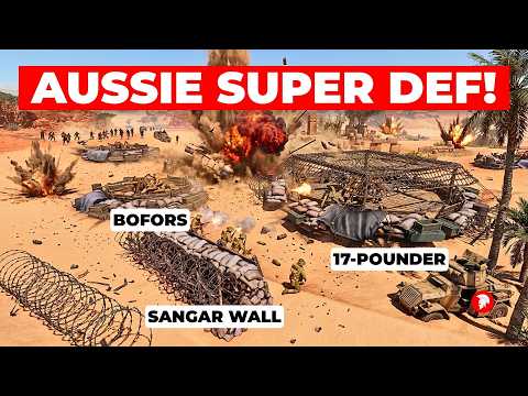 AUSSIE SUPER DEF! - 4vs4 - British Forces - Company of Heroes 3