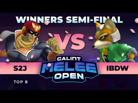 Galint Melee Open: Spring Edition - S2J (Captain Falcon) vs iBDW (Fox) - Top 8 Winners Semi-Final