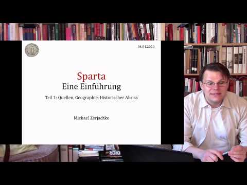 Einführung Sparta 1: Quellen, Geographie und Geschichte - Vorlesung Griechische Geschichte