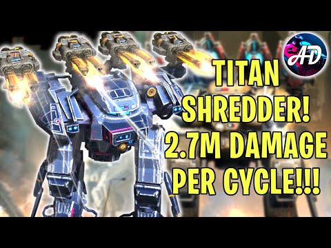 3X OVERDRIVE UNIT BEHEMOTH AVENGER +85% DMG Shredding Titans - War Robots MK2 Gameplay WR