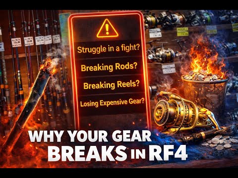 Russian Fishing 4, Why your gear breaks 1-26-26