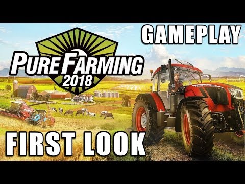 Gameplay de Pure Farming 2018 Deluxe Edition