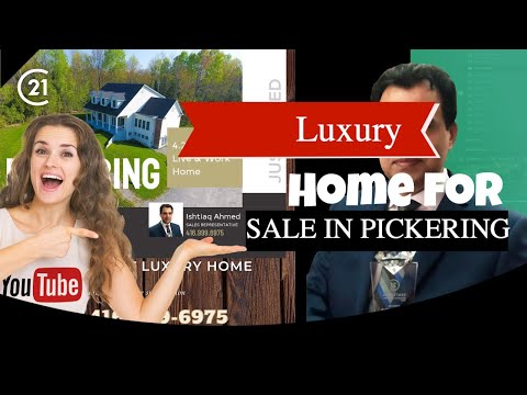 Luxury Home For Sale In Pickering - 5355 Brock Rd, Pickering - A Custom Built Luxury Detached Home