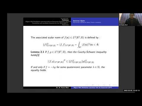 MATH2022 - Wigner-Ville Distribution associated with the Quaternion Quadratic-phase, M. Younus Bhat