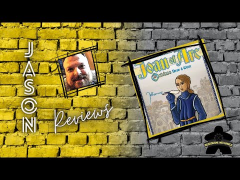 The Boardgame Mechanics Review Joan of Arc: Orléans Draw & Write