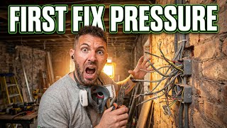First Fix Electrics Under Pressure | Renovation Update
