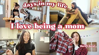 day in the life as a mom of two 🏡💓