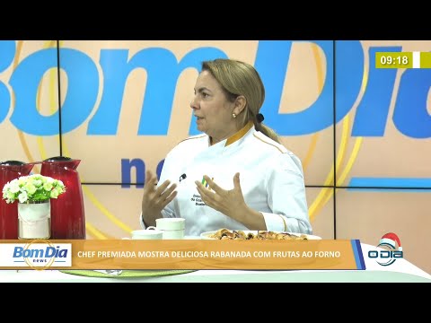 Chef premiada mostra deliciosa rabanada com frutas ao forno 30 12 2021